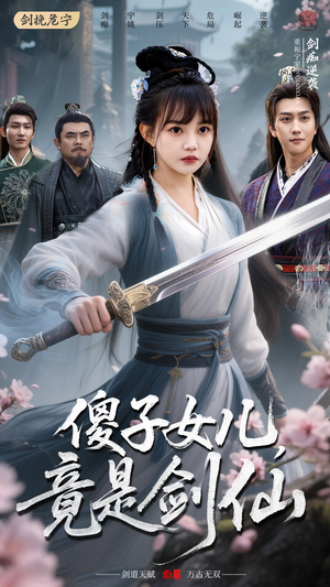 傻子女儿竟是剑仙（50集）短剧追到爽越看越好看